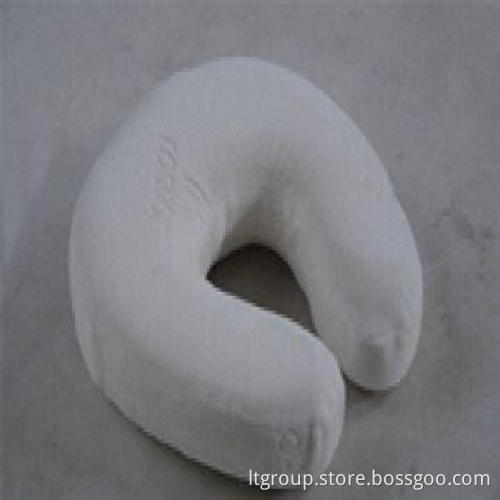 PU Neck Pillow, Measures 29 x 28 x 8.5cm, Ideal for Traveling Use